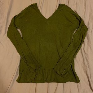 Olive green sweater
